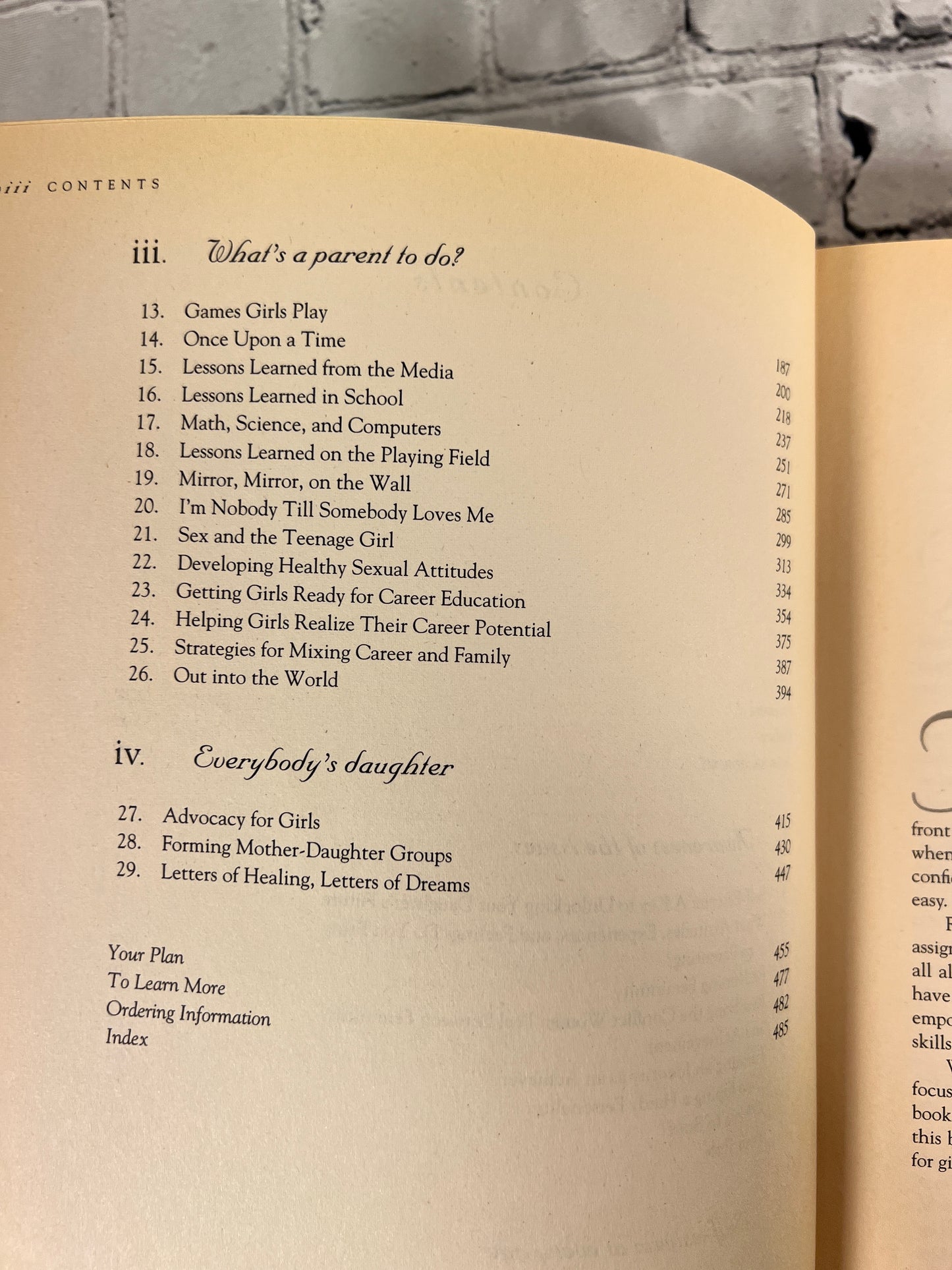 Things Will Be Different For My Daughters by Mindy Bingham and Sandy Stryker [1995]