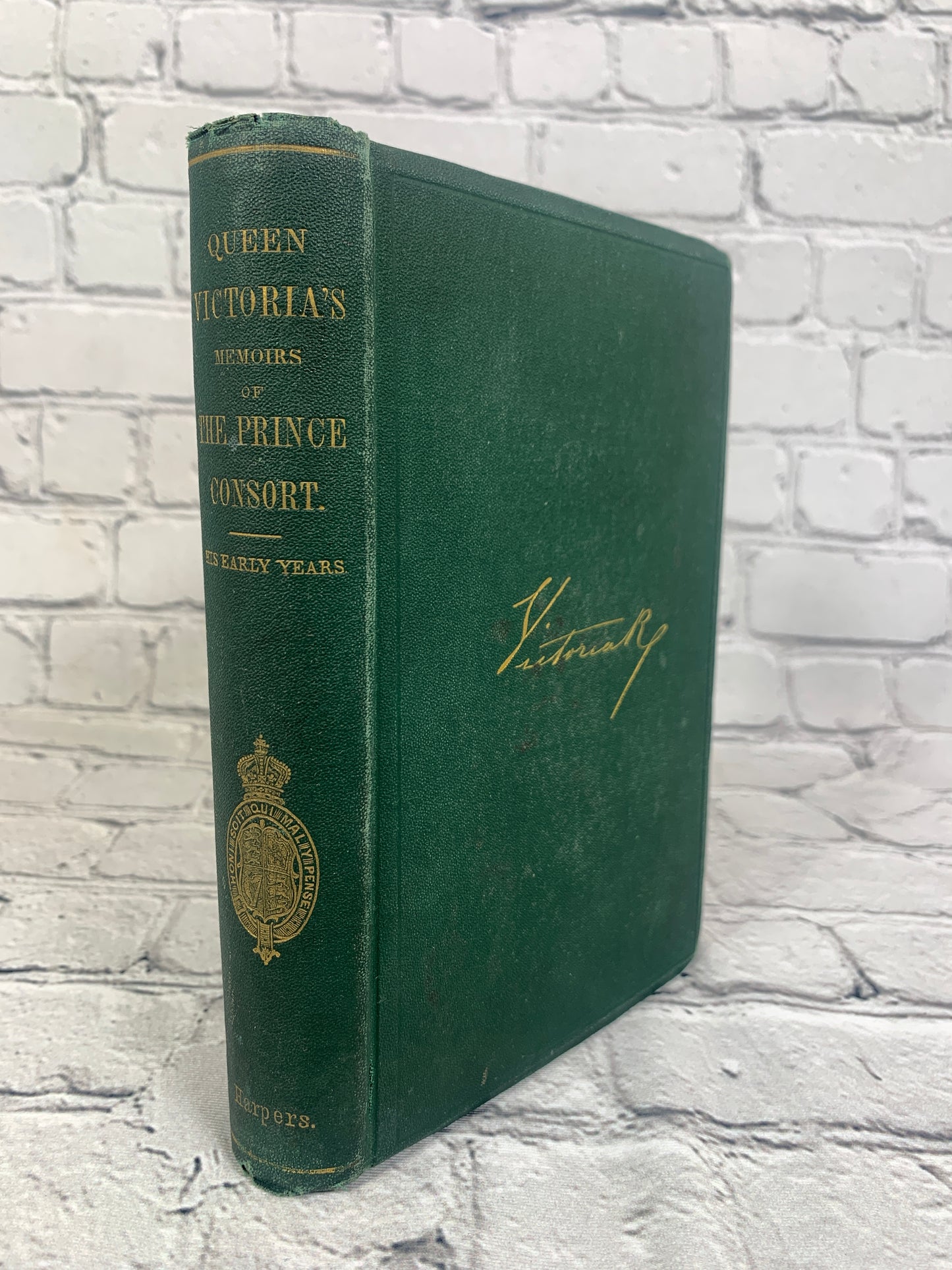 Queen Victoria's Memoirs of the Prince Consort by Lieut. General Grey (1867)