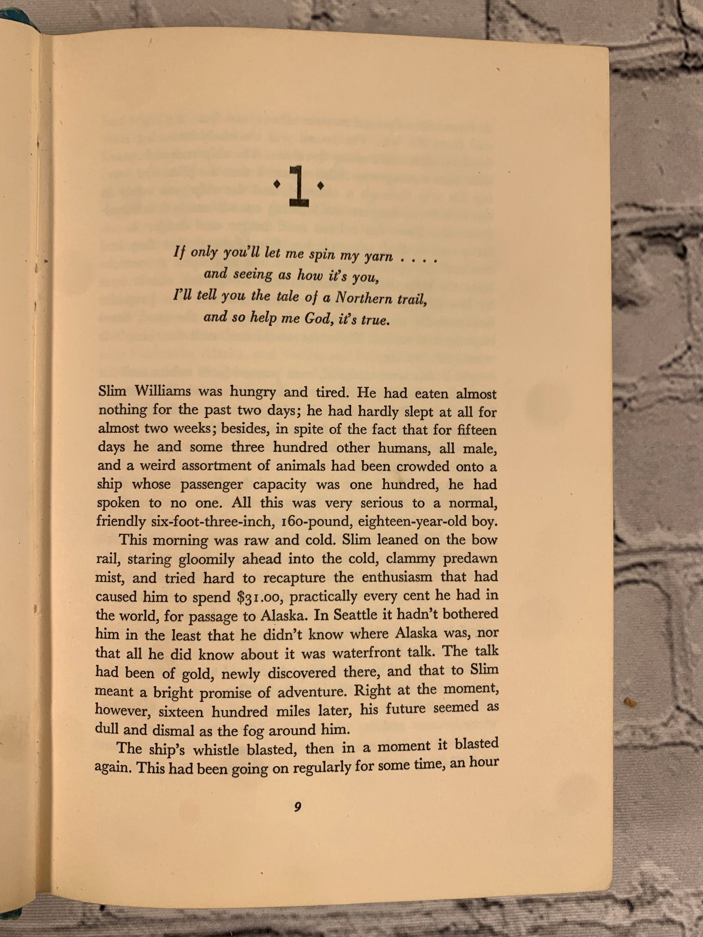 Alaska Sourdough: The Story of Slim Williams by Richard Morenus [1956 · 1st Print]