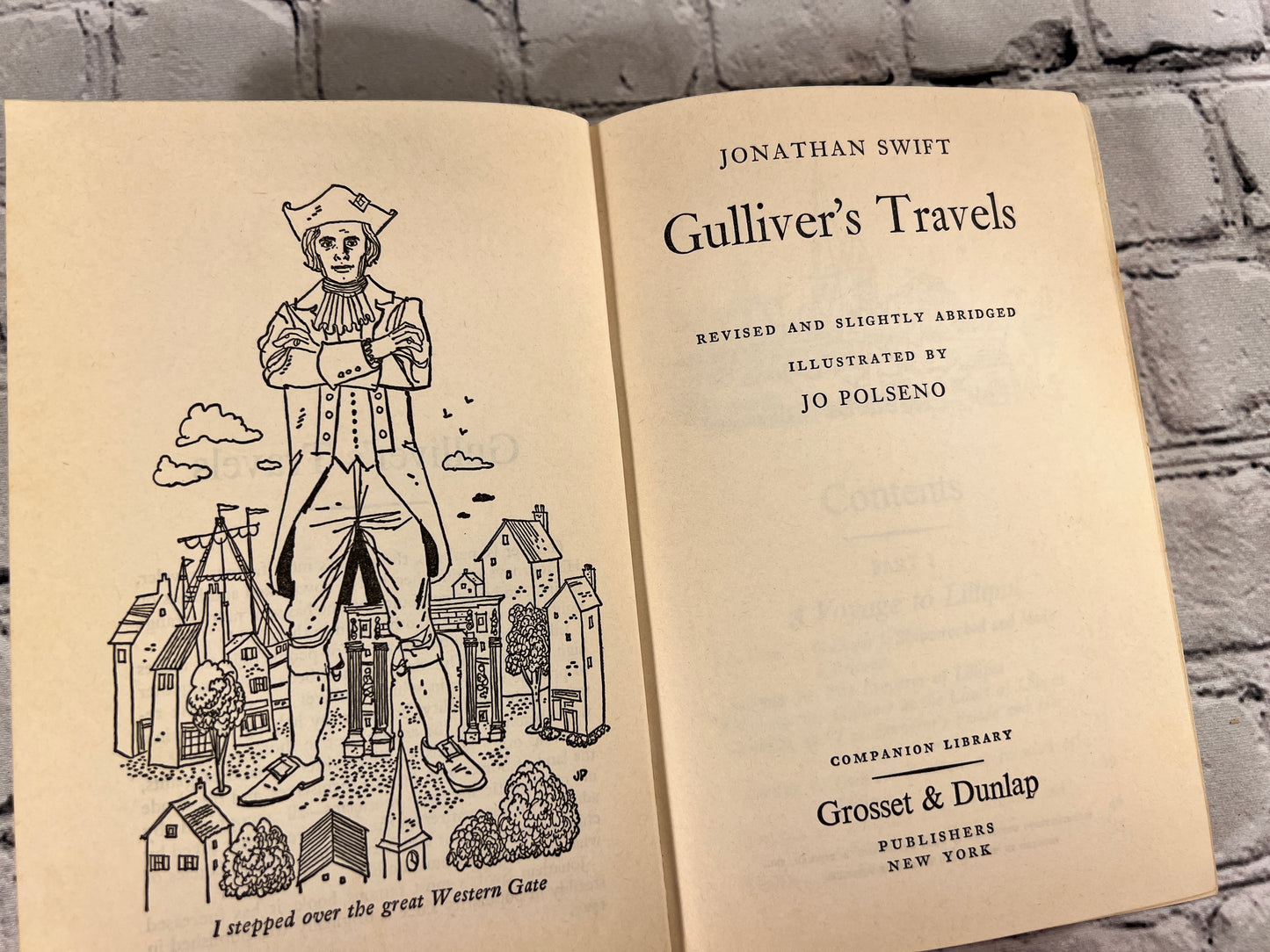 Gulliver's Travels by Jonathan Swift [1963 · Companion Library]