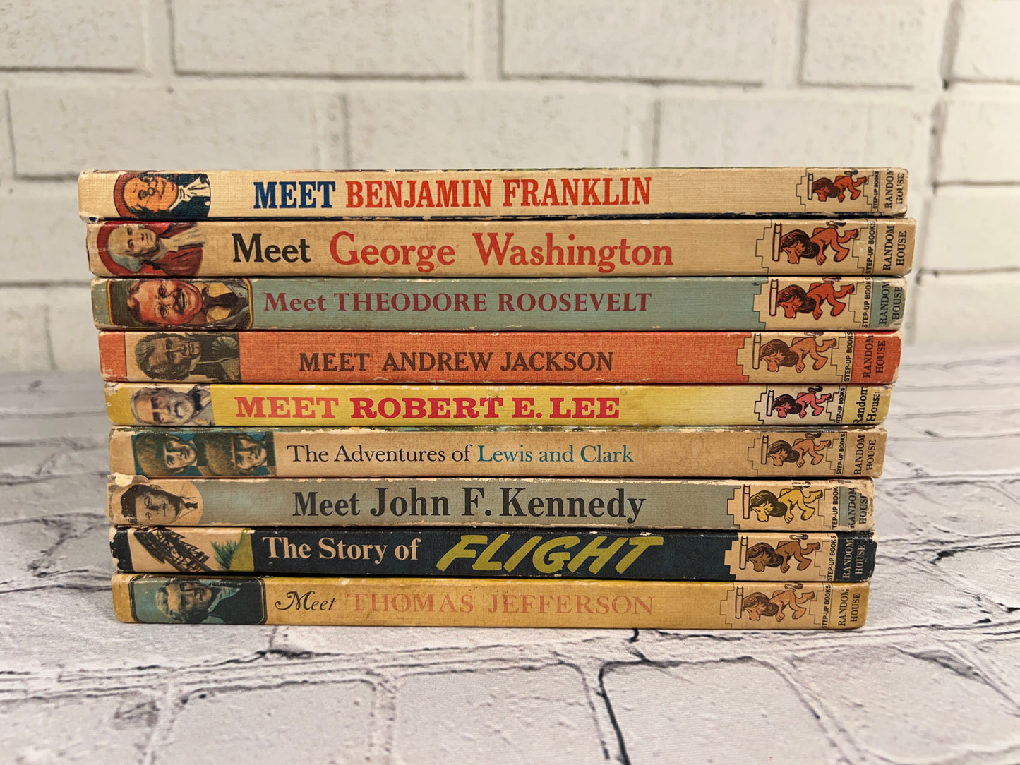 Step Up Books - Children's History [Lot of 9 · 1960s]