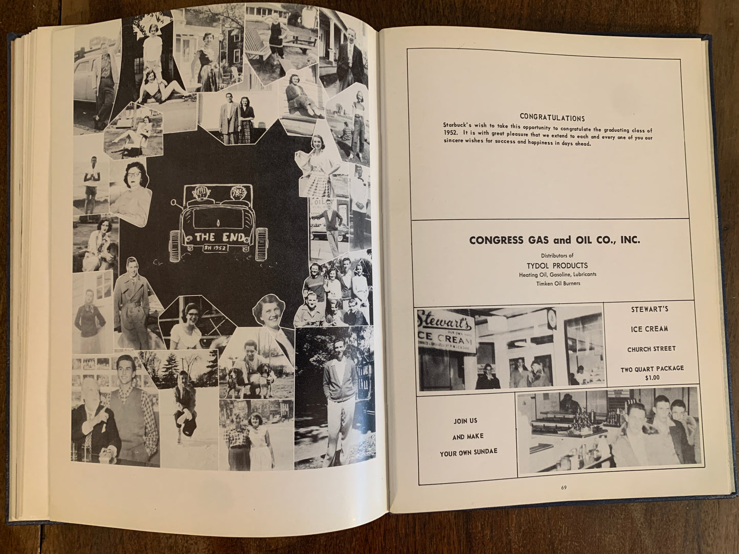 Saratoga Springs High School Yearbook Recorder [1952]