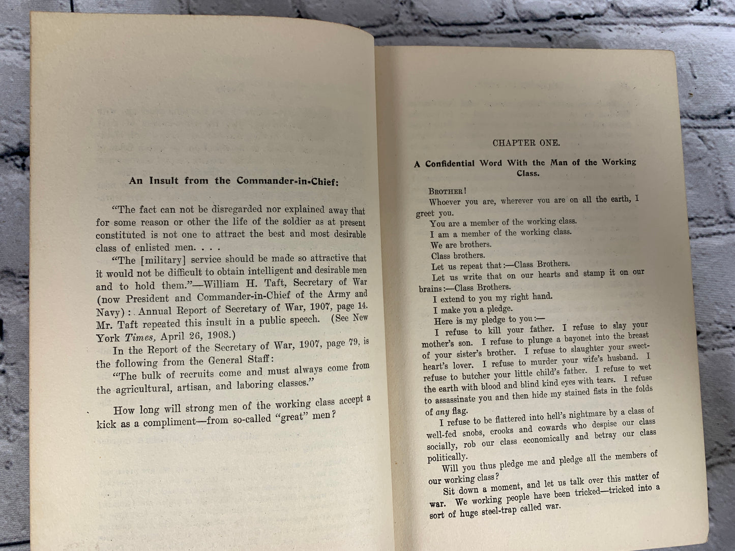 WAR---WHAT FOR? by George R. Kirkpatrick [1st Edition · 1910 · Signed]