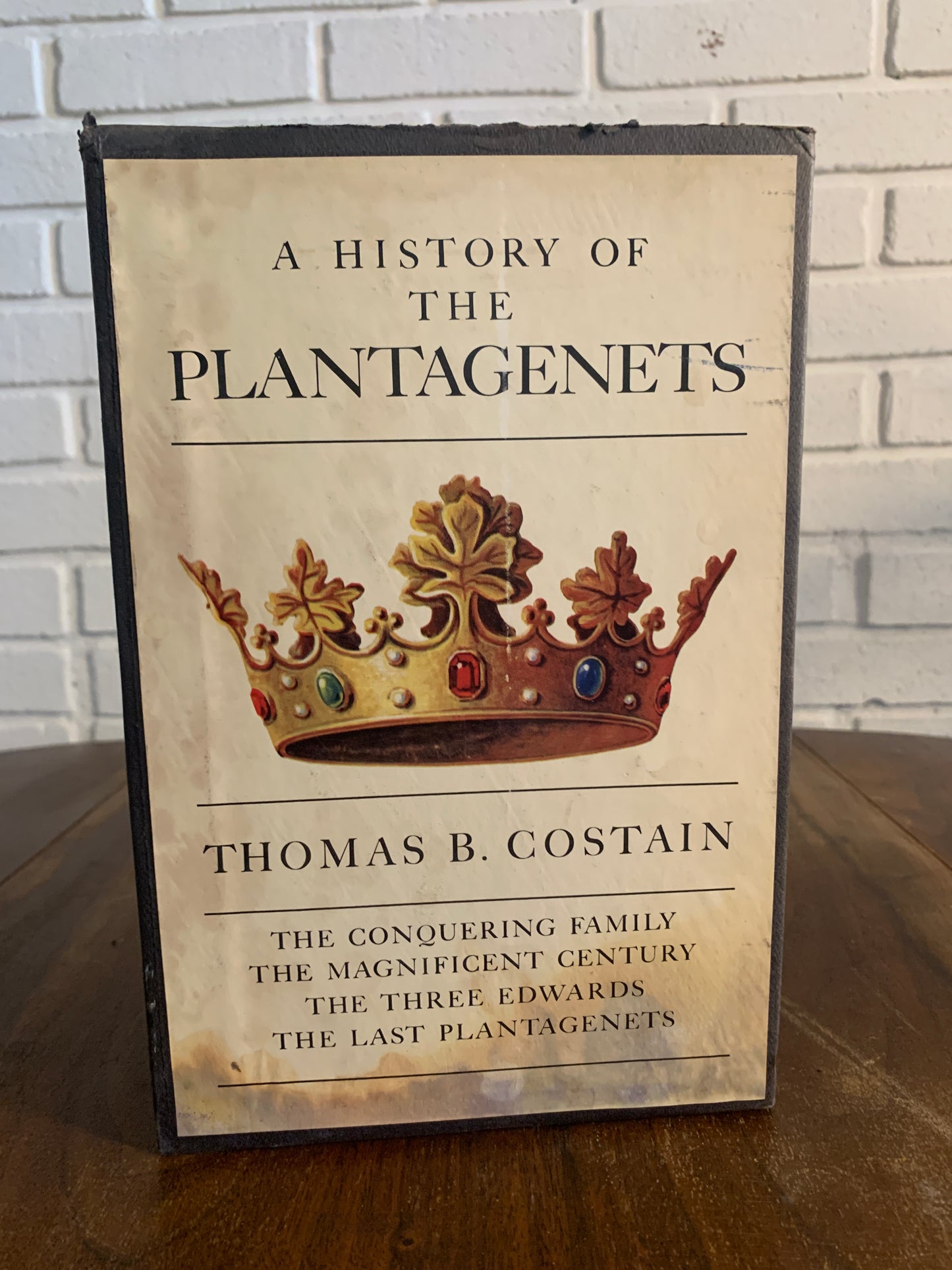 A History of the Plantagenets by Thomas Costain [1962 4 Volumes]