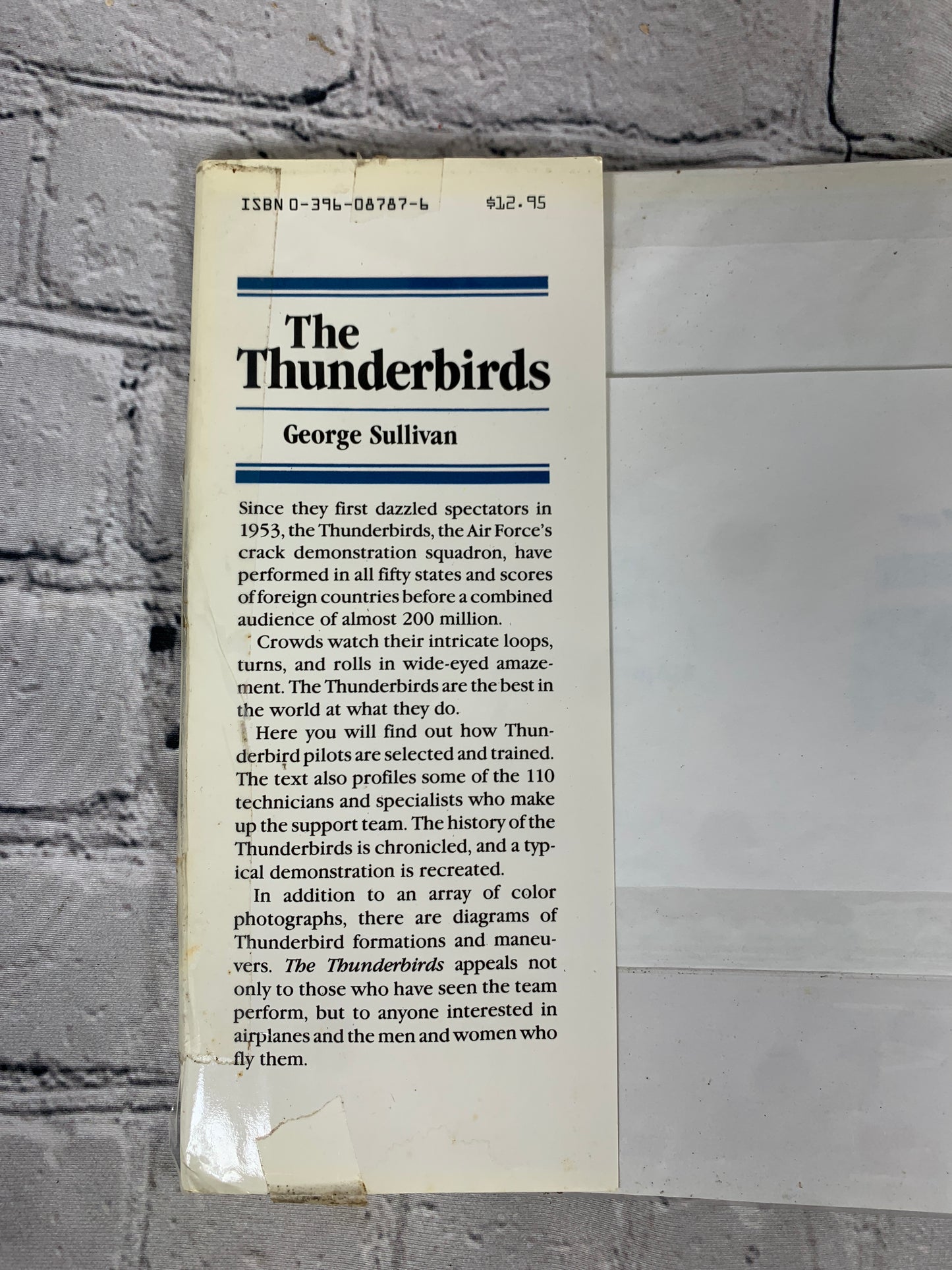 The Thunderbirds by George Sullivan [1986]