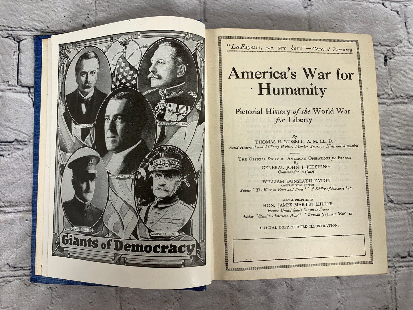 America’s War for Humanity Pictorial History/World War [Victory Ed · 1919]