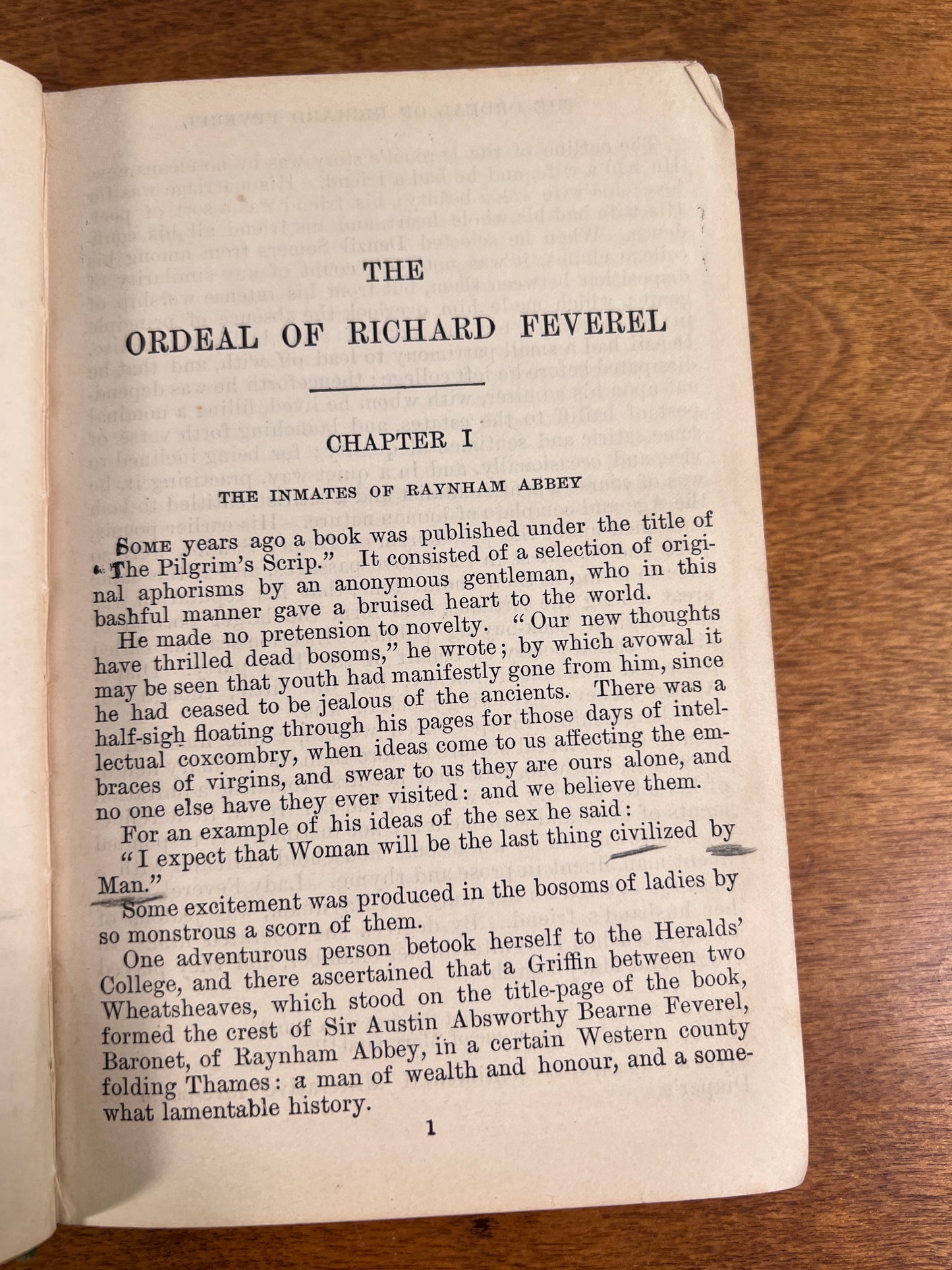 The Ordeal of Richard Feverel by George Meredith, 1912
