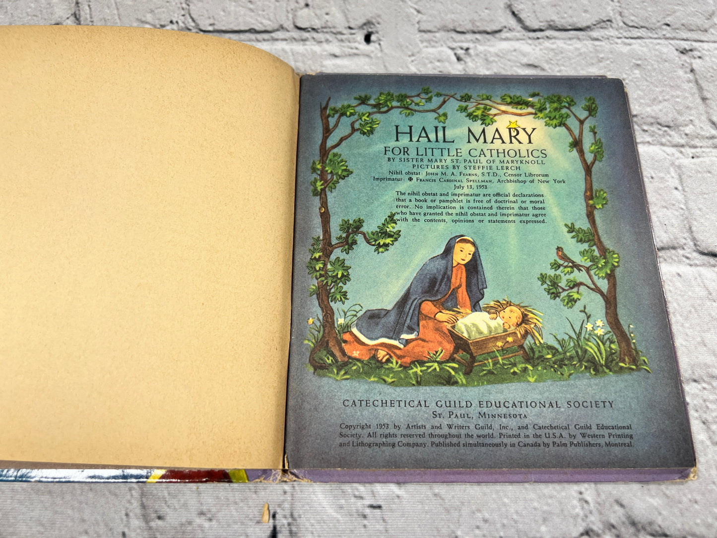 Hail Mary For Little Catholics by Sister Mary St. Paul of Maryknoll [1953]