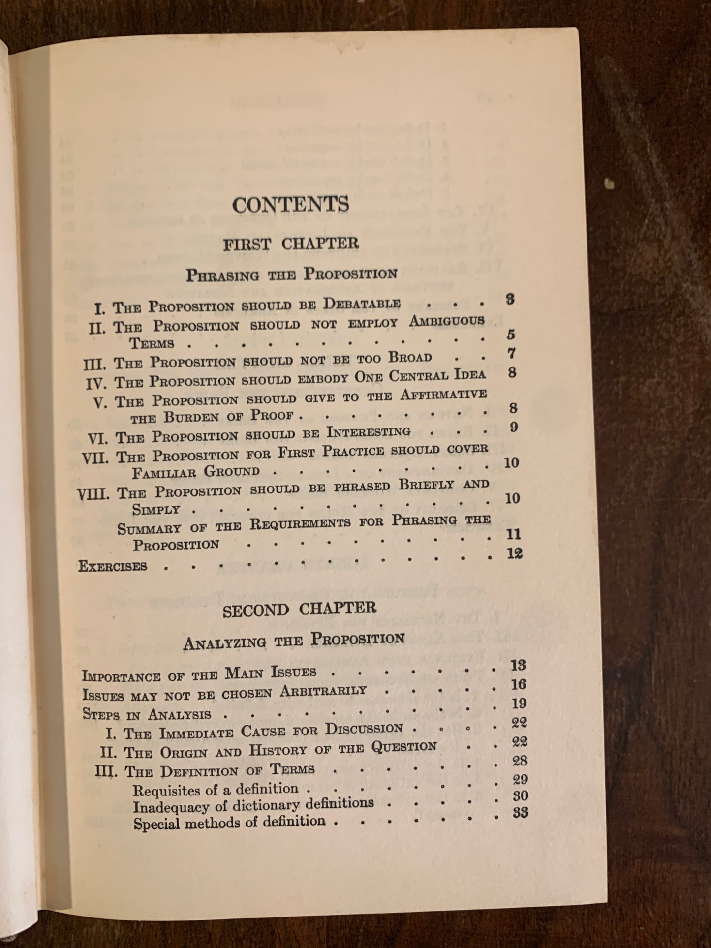 Argumentation and Debate, William Trufant Foster, Revised Edition, 1917