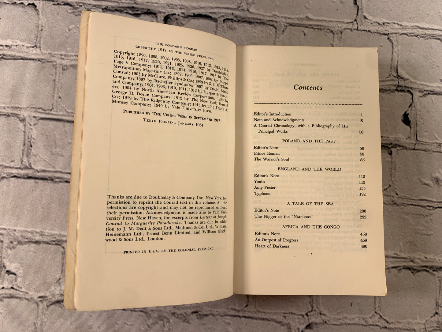 The Portable Conrad by Joseph Conrad [1964]