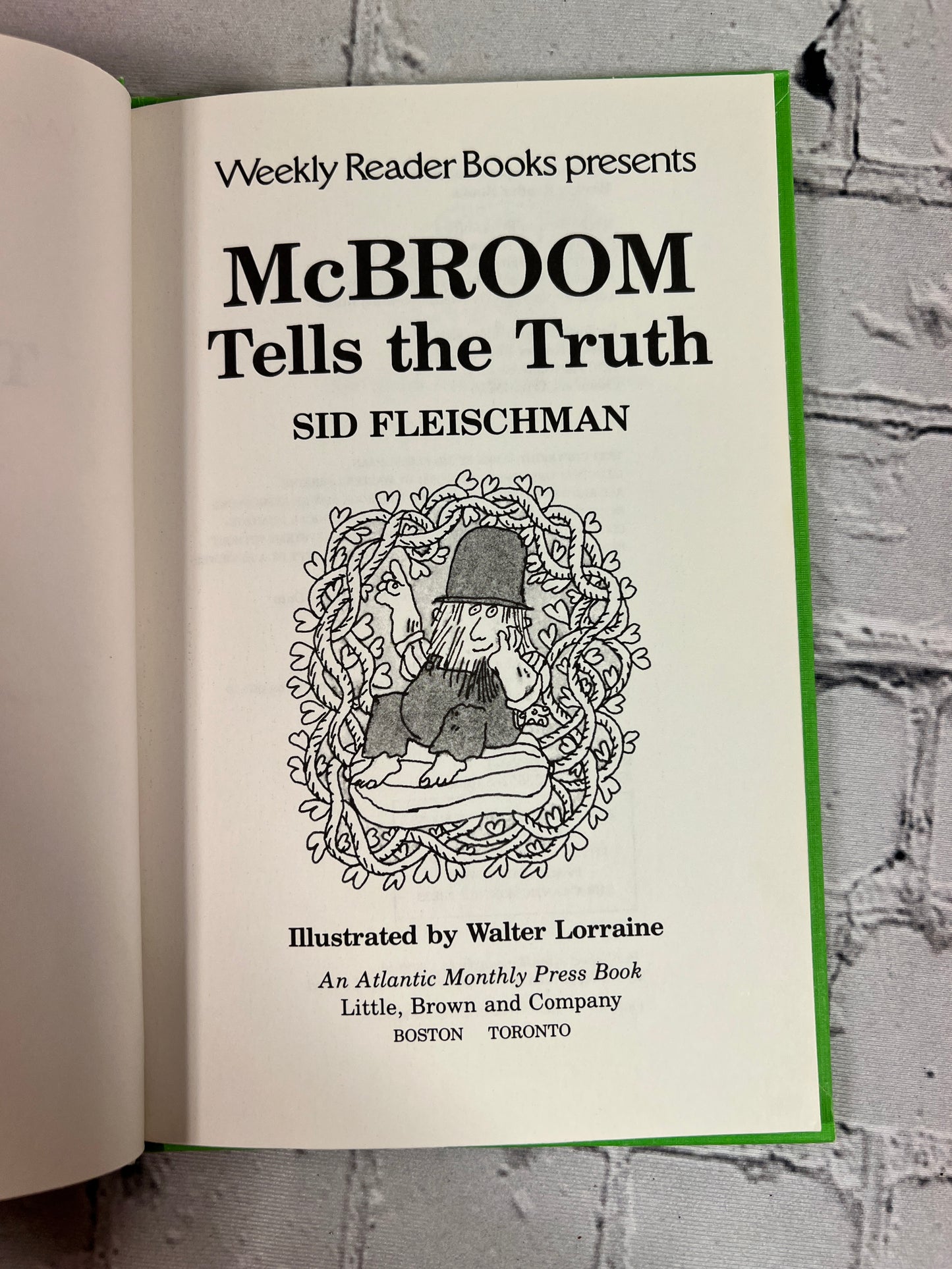 McBroom Tells the Truth by Sid Fleischman [1981]