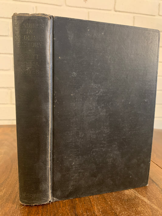 Readings in Medieval History by Jonathan F. Scott 1933