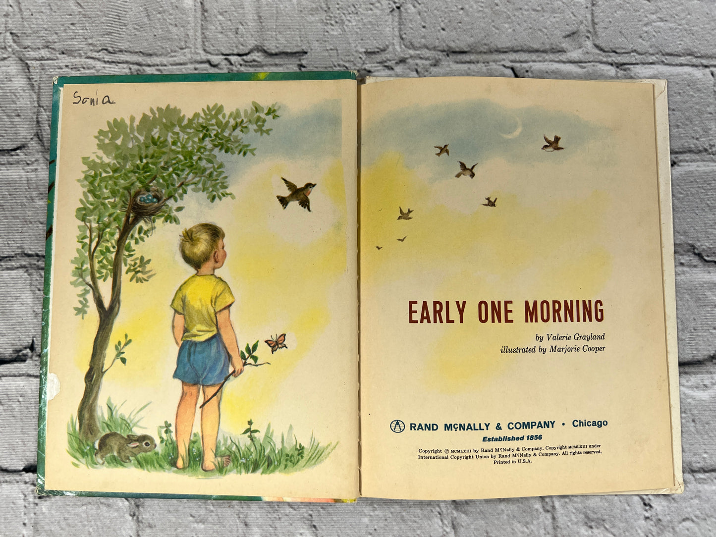 Early One Morning by Valerie Grayland [1963 · Tip Top Elf Books · 8656]