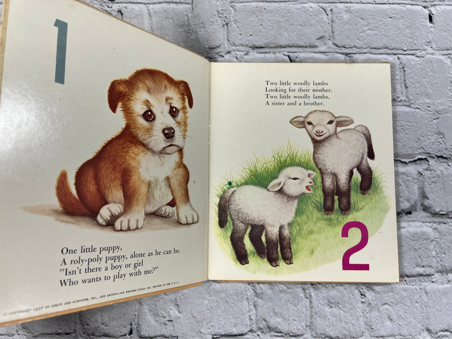 My First Counting Book by Lilian Moore [A Golden Book · 1956]