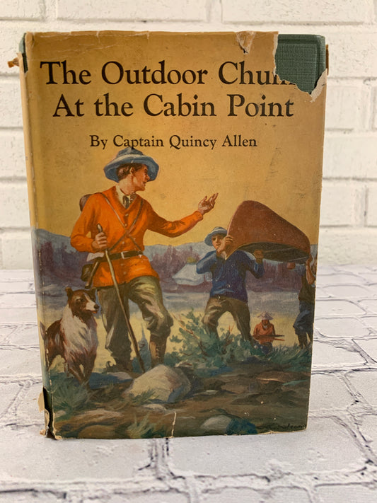 The Outdoor Chums at the Cabin Point by Captain Quiney Allen [1916]