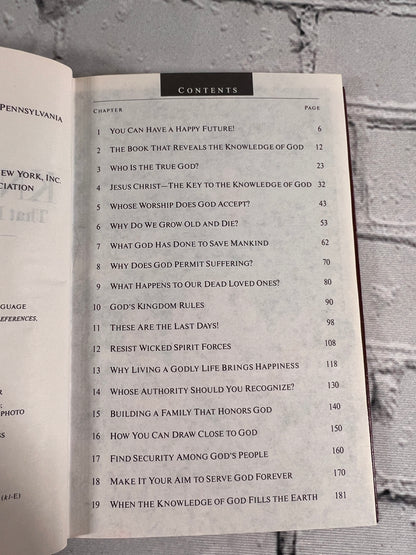 Knowledge That Leads to Everlasting Life Watch Tower Bible [1st Printing · 1995]