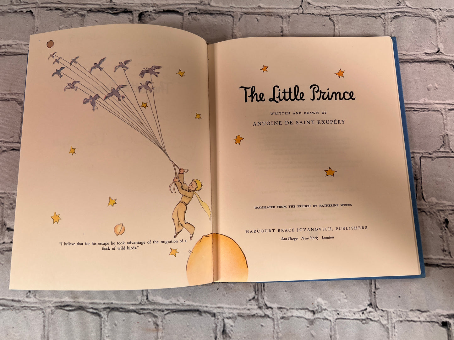 The Little Prince by Antoine De Saint-Exupéry [1971]