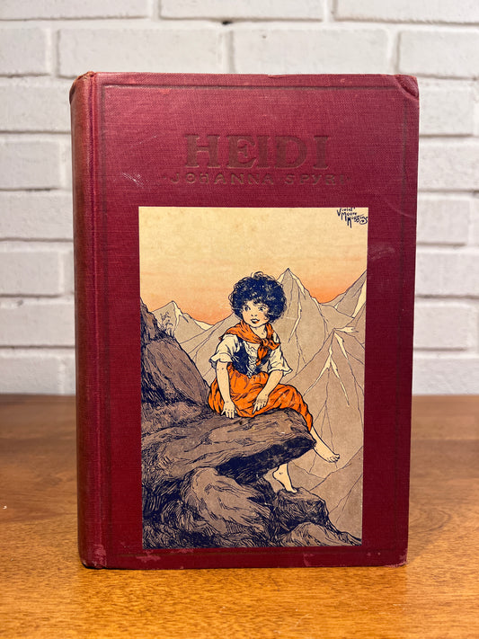 Heidi by Johanna Spyri, Illustrated by Violet, Moore & Higgins 1936