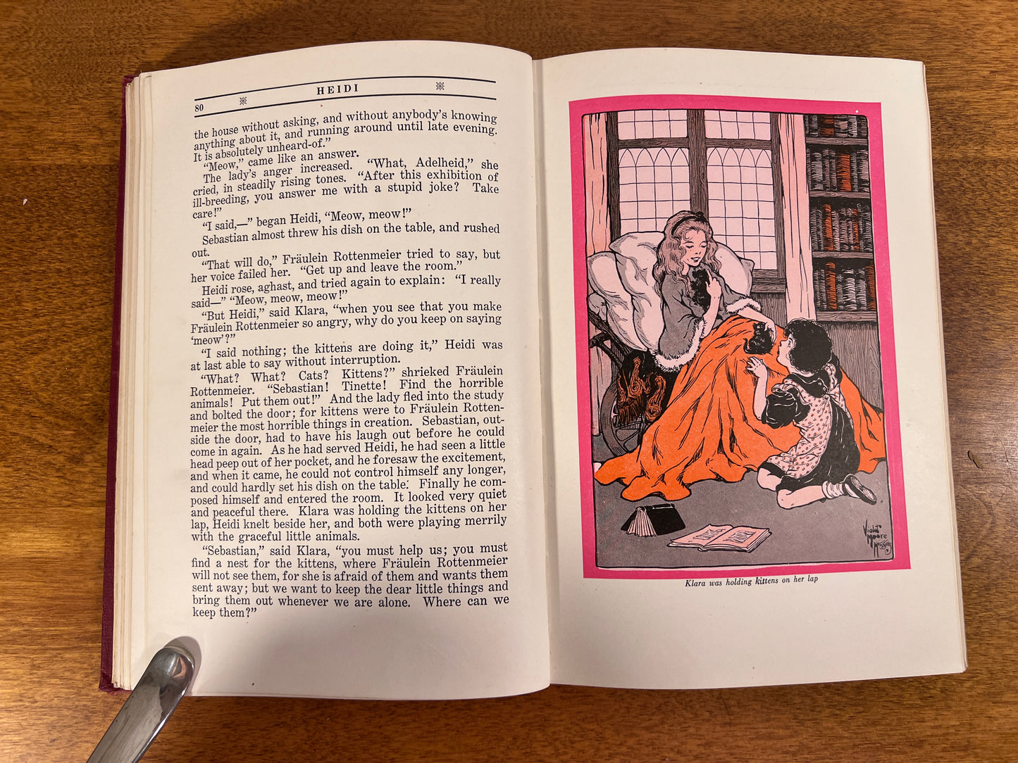 Heidi by Johanna Spyri, Illustrated by Violet, Moore & Higgins 1936