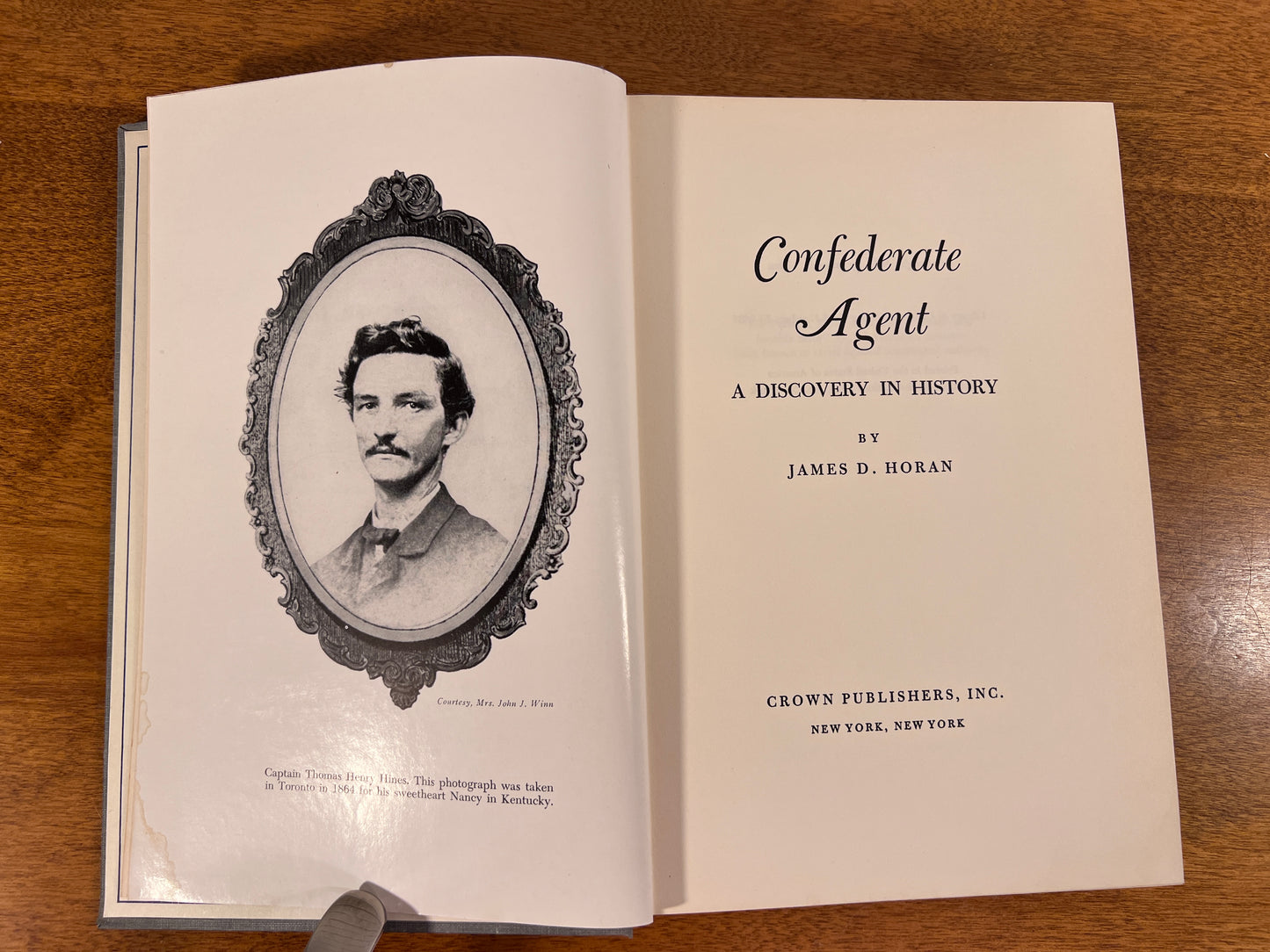 Confederate Agent: A Discovery in History (Civil War) by James D. Horan