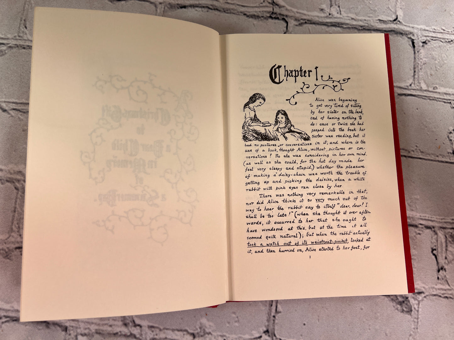 Alice's Adventures Under Ground by Lewis Carroll [1980]