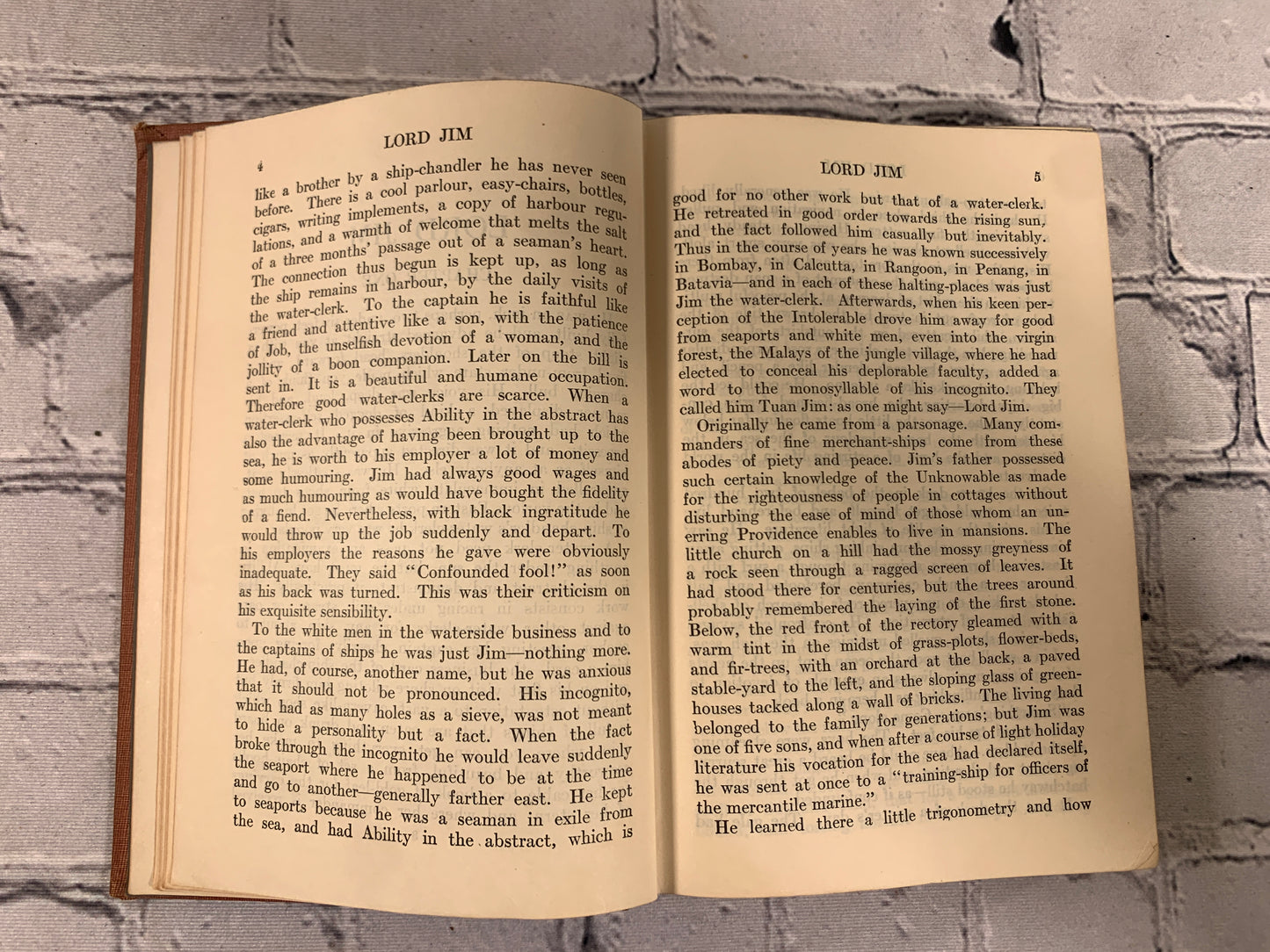 Lord Jim by Joseph Conrad [1931 · The Modern Library]