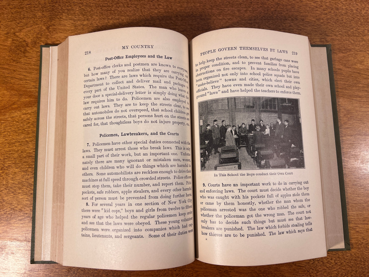 My Country: A Textbook in Civics and Patriotism  by Grace A. Turkington [1923]