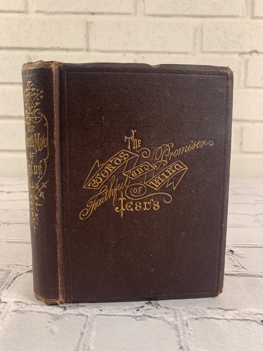 The Words and Mind of Jesus and the Faithful Promiser by John Ross Macduff  [1868]