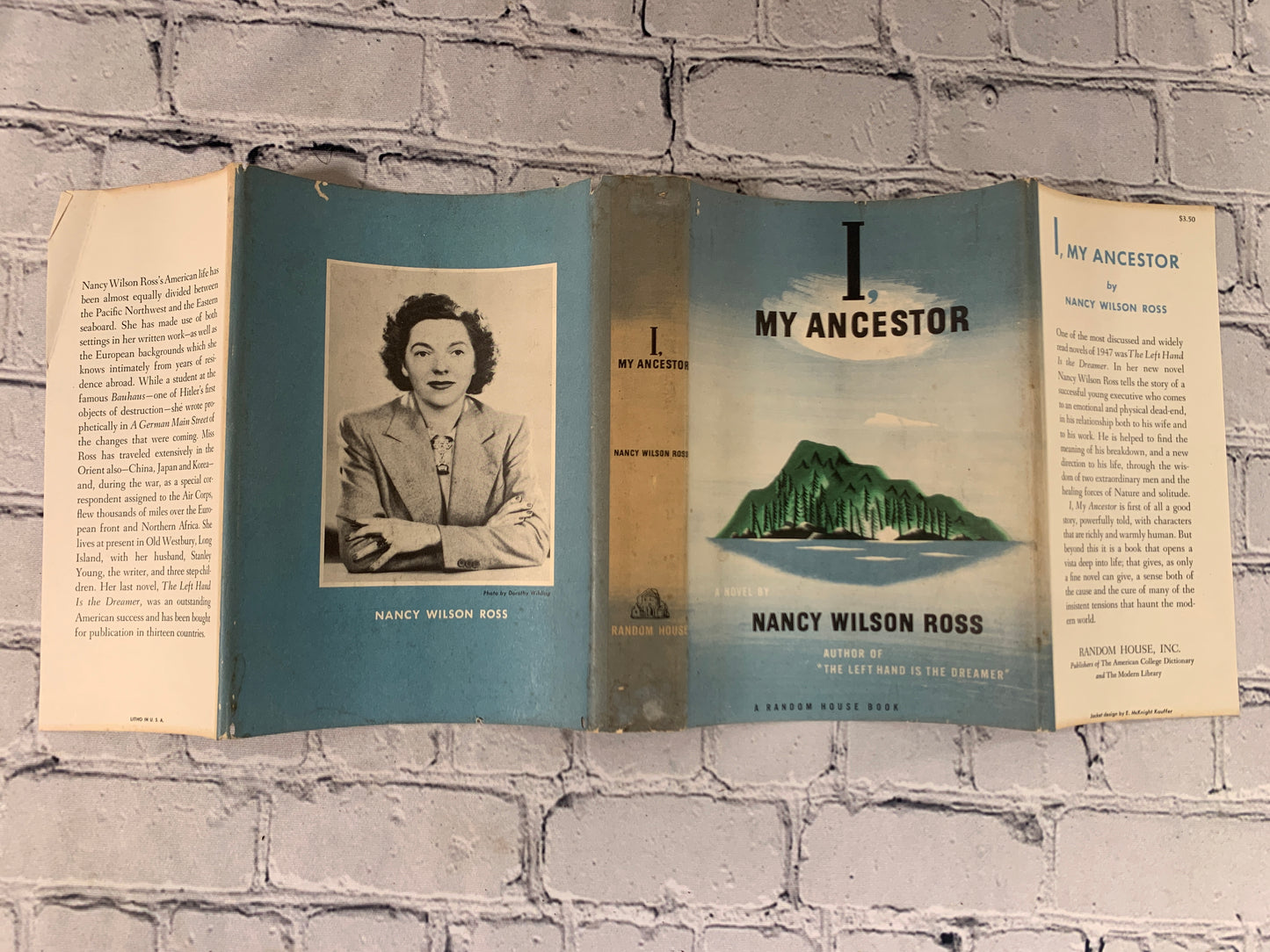 I, My Ancestor by Nancy Wilson Ross [1st Printing · 1950]