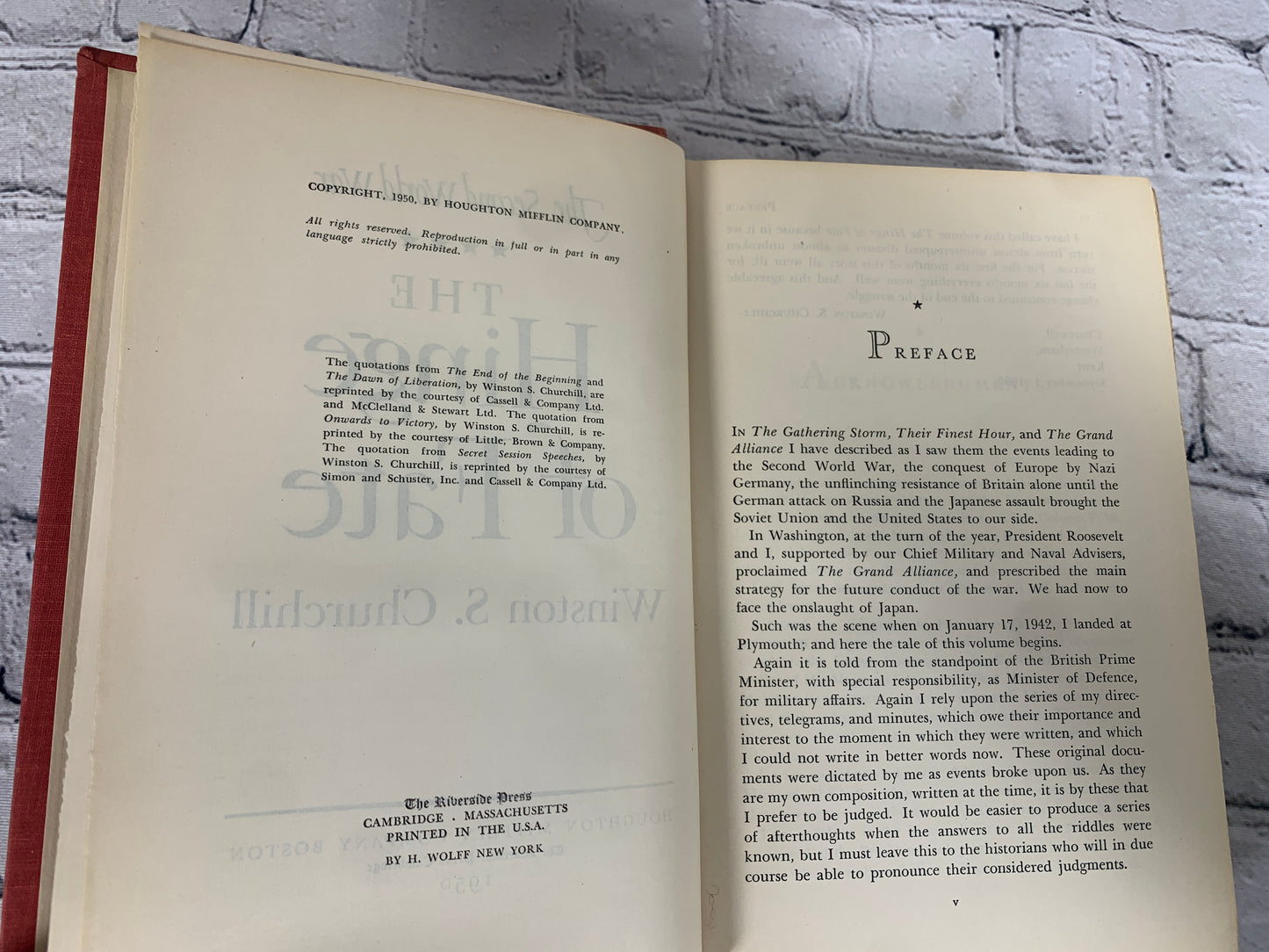 The Hinge of Fate by Winston Churchill [1950 · Second World War · Vol. 4]