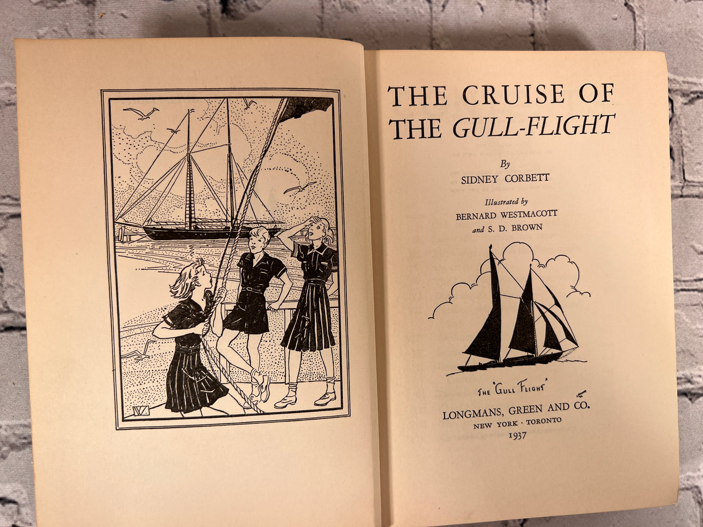 The Cruise of the Gull Flight by Sidney Corbett [1937 · 1st Edition]