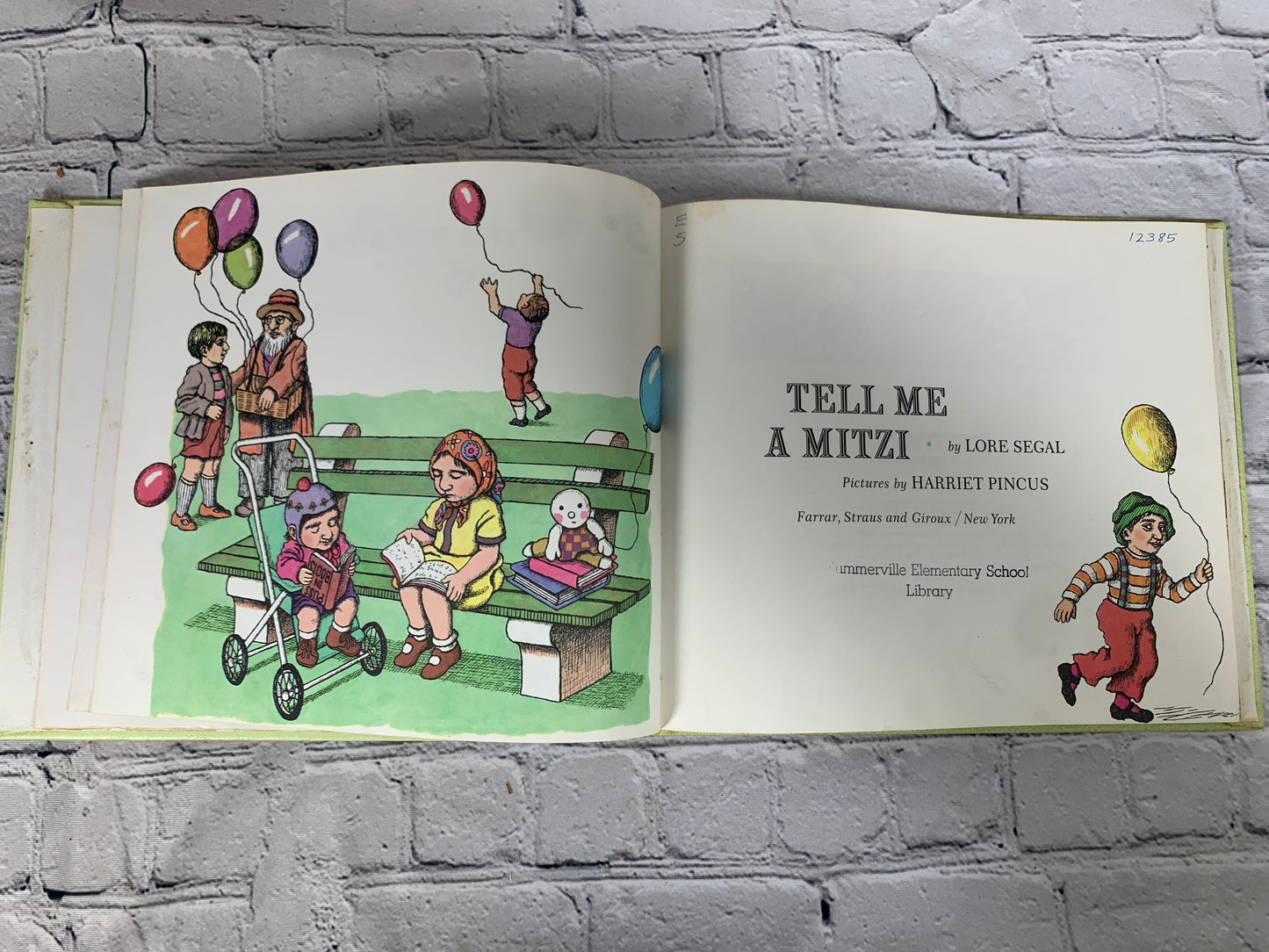 Tell Me a Mitzi by Lore Segal [1970 · First Edition]