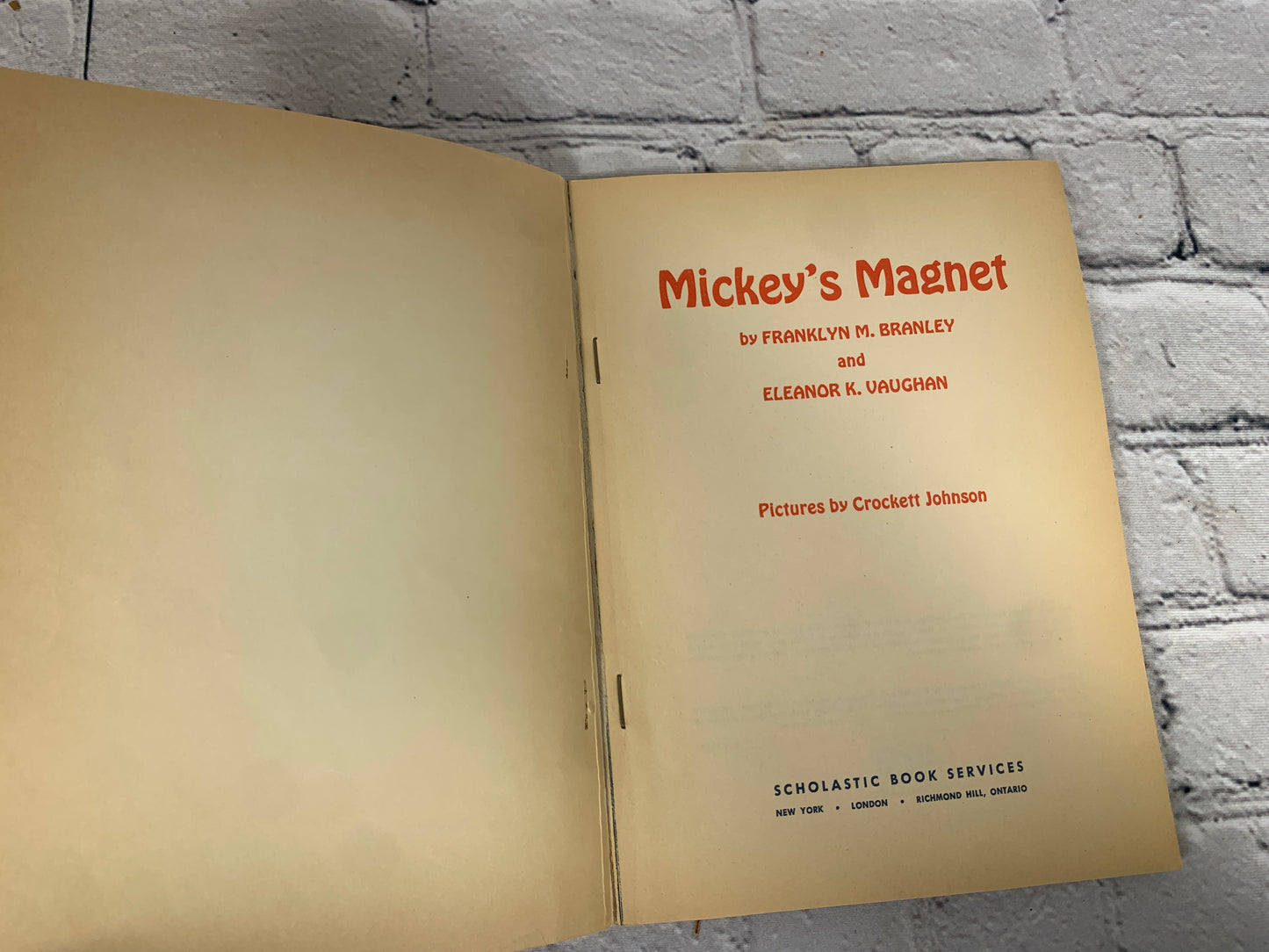 Mickey’s Magnet by Brantley & Vaughan [1967]