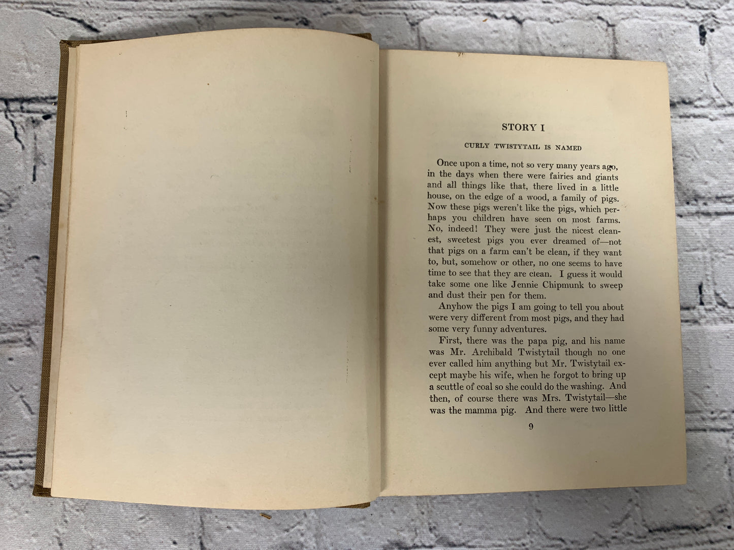 Curly and Floppy Twistytail by Howard R. Garis [1918]