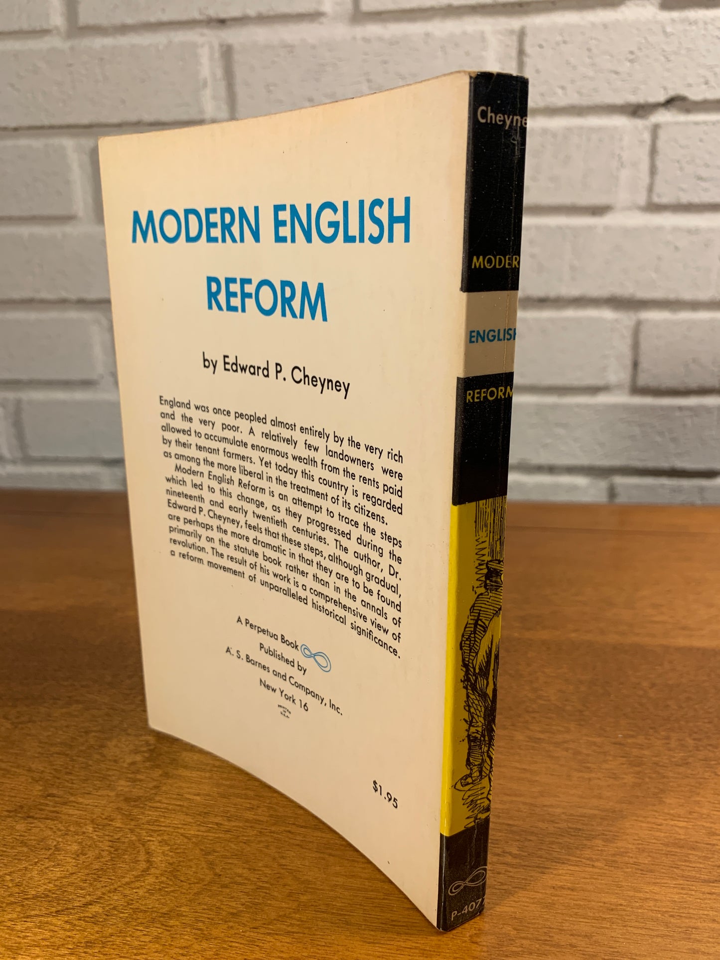 Modern English Reform by Edward P. Cheyney, 1962