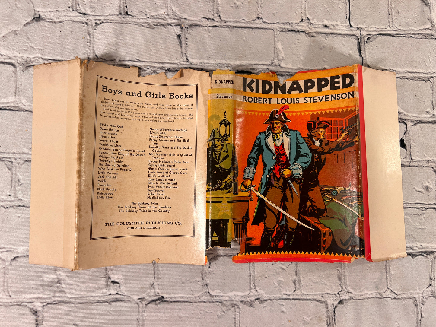 Kidnapped by Robert Louis Stevenson [No stated date]