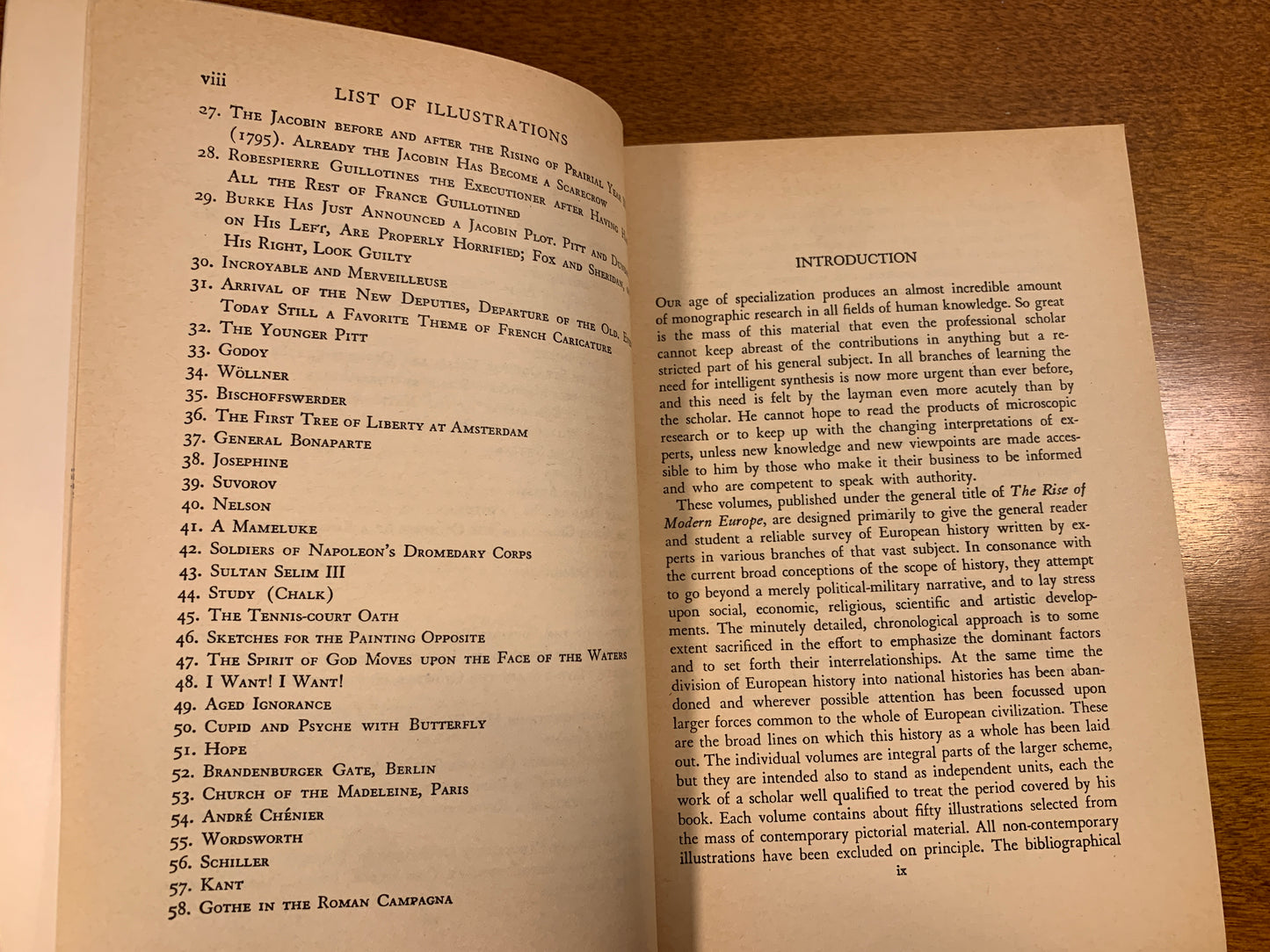 The Rise of Modern Europe, A Decade of Revolution 1789-1799 by Crane Brinton