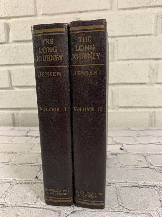 The Long Journey Volume I & II by Johannes V. Jensen [3rd Printing · 1923]