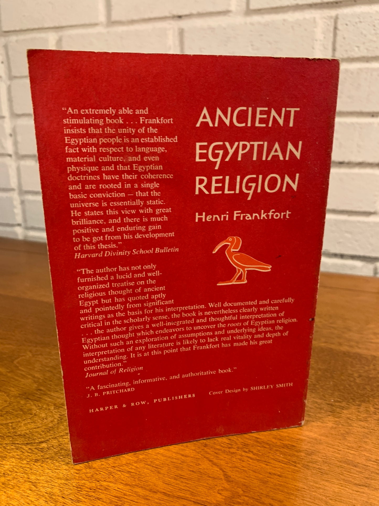 Ancient Egyptian Religion by Henri Frankfort 1961