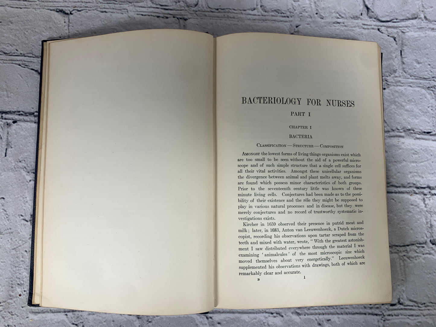 Bacteriology for Nuses by Mary A. Smeeton [1927 · 2nd Edition]