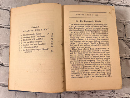 Mr. Blettsworthy on Rampole Island. by H. G. Wells [1st Edition · Illustrated]