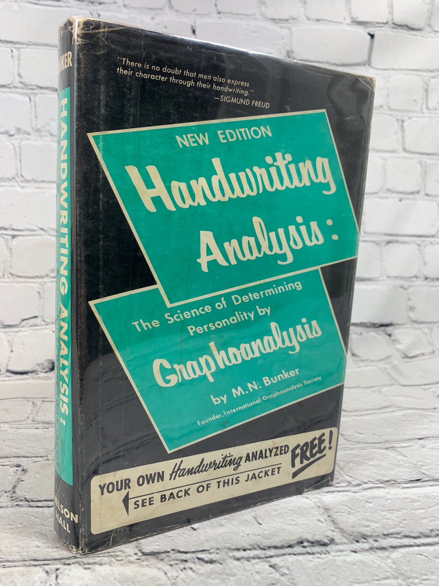 Handwriting Analysis: Graphoanalysis by M. N. Bunker [1968]