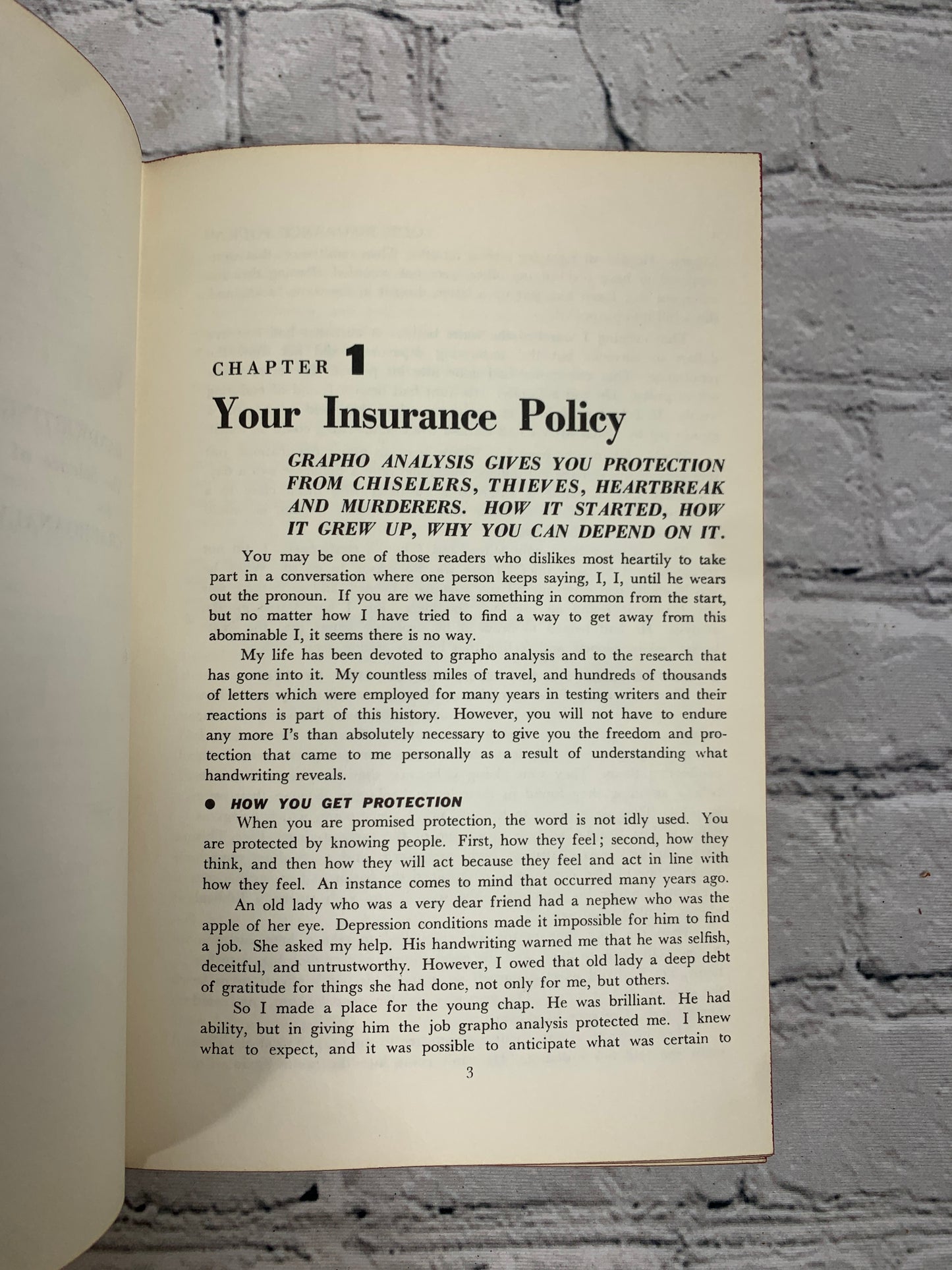 Handwriting Analysis: Graphoanalysis by M. N. Bunker [1968]