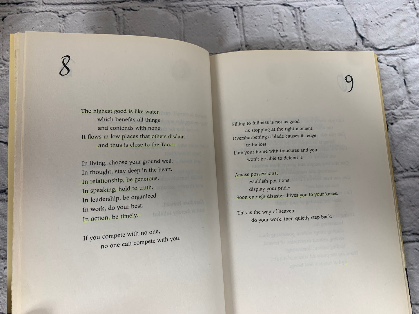 The Tao Te Ching of Lao Tzu [1995]