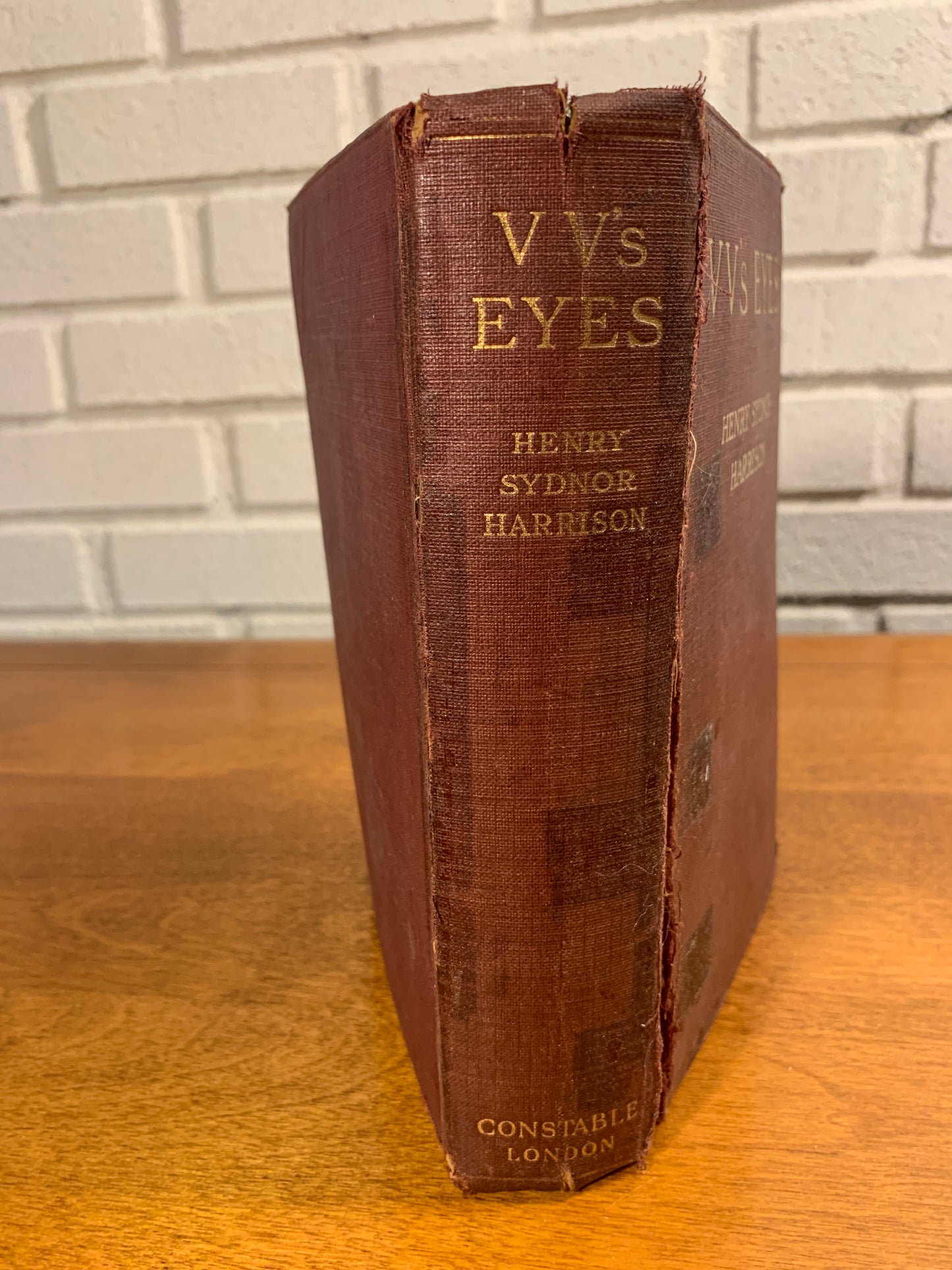 VV's Eyes by Henry Sydnor Harrison 1913