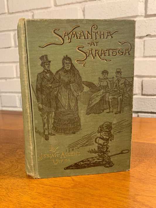 Samantha at Saratoga by Josiah Allen's Wife 1887