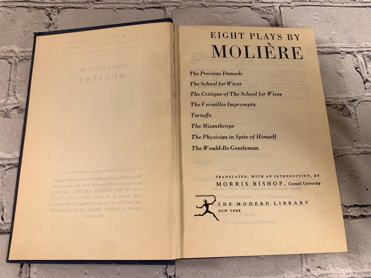 Eight Plays by Moliere [1957]