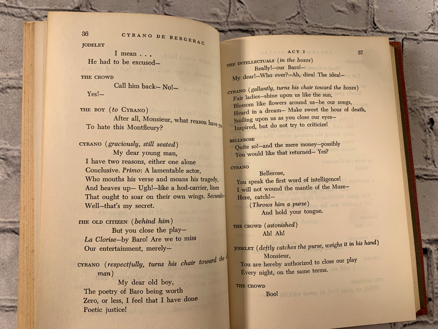 Cyrano de Bergerac by Edmond Rostand [1951]