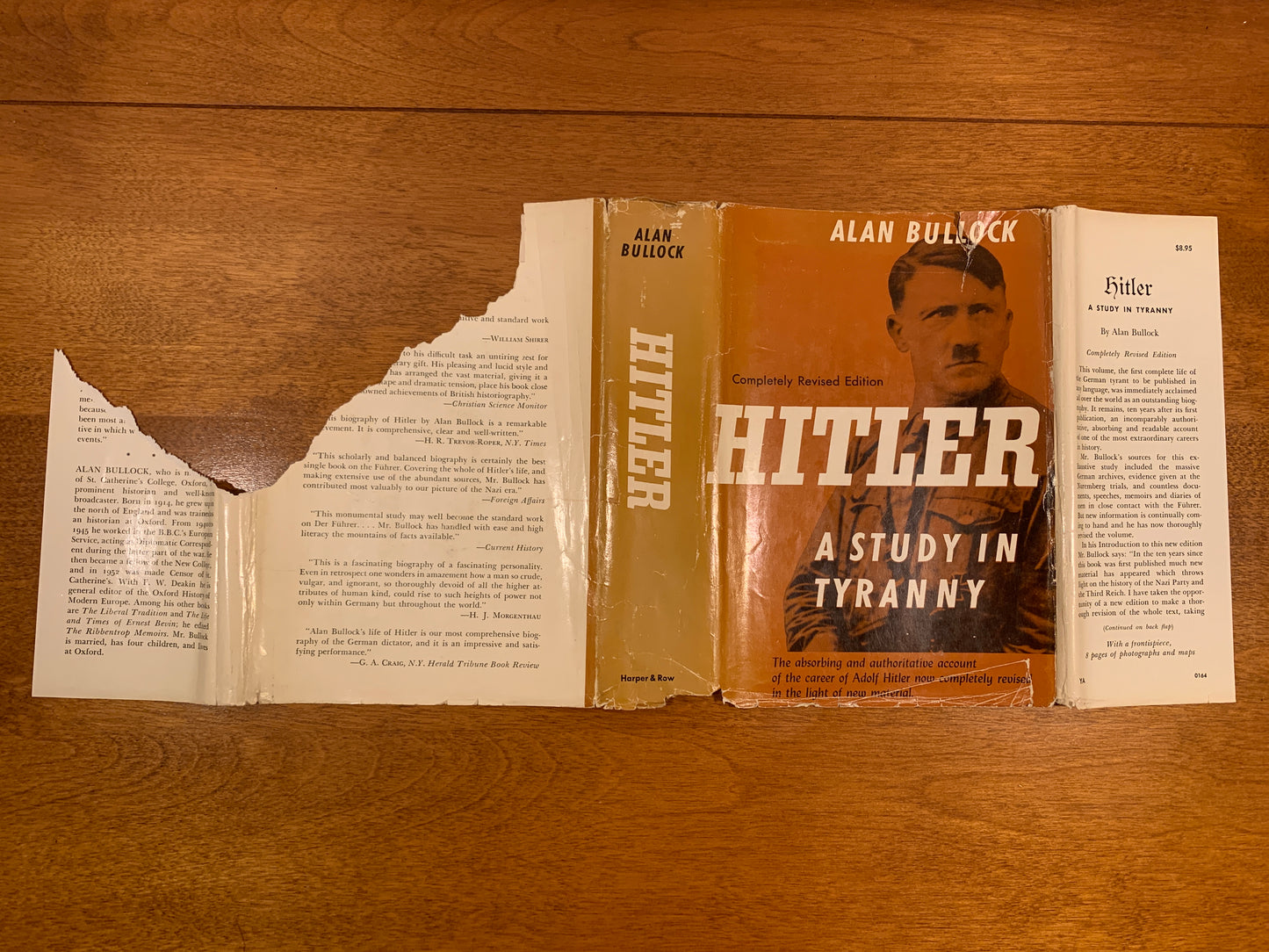 Hitler A Study in Tyranny by Alan Bullock 1962 1st Edition