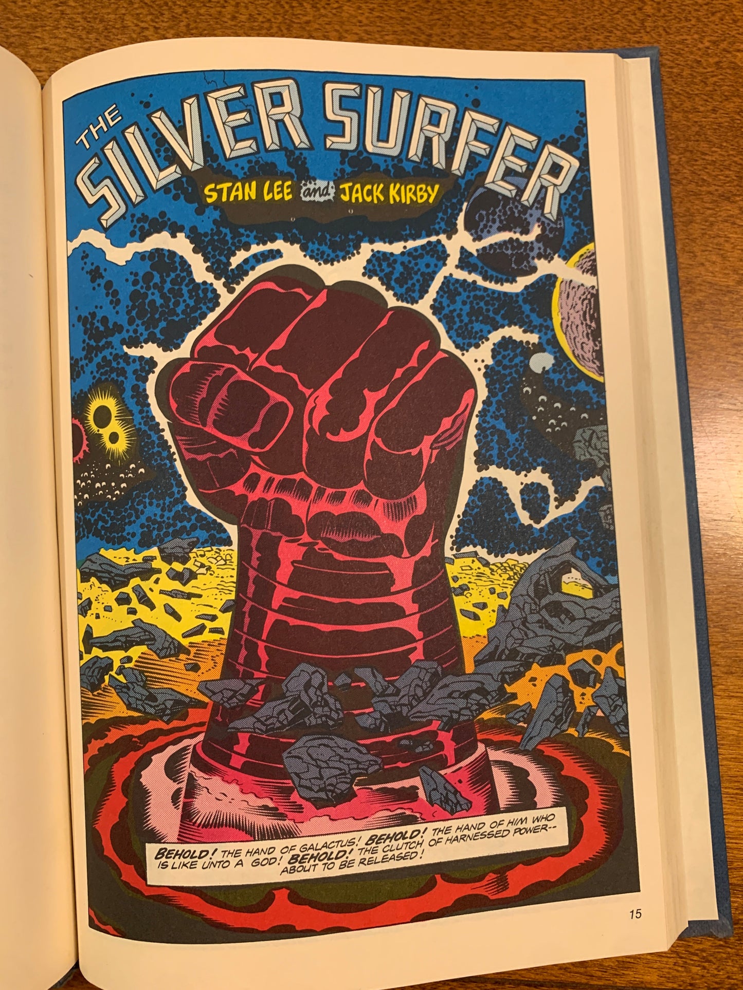 The Silver Surfer The Ultimate Cosmic Experience 1978 Fireside, 2nd Printing HC